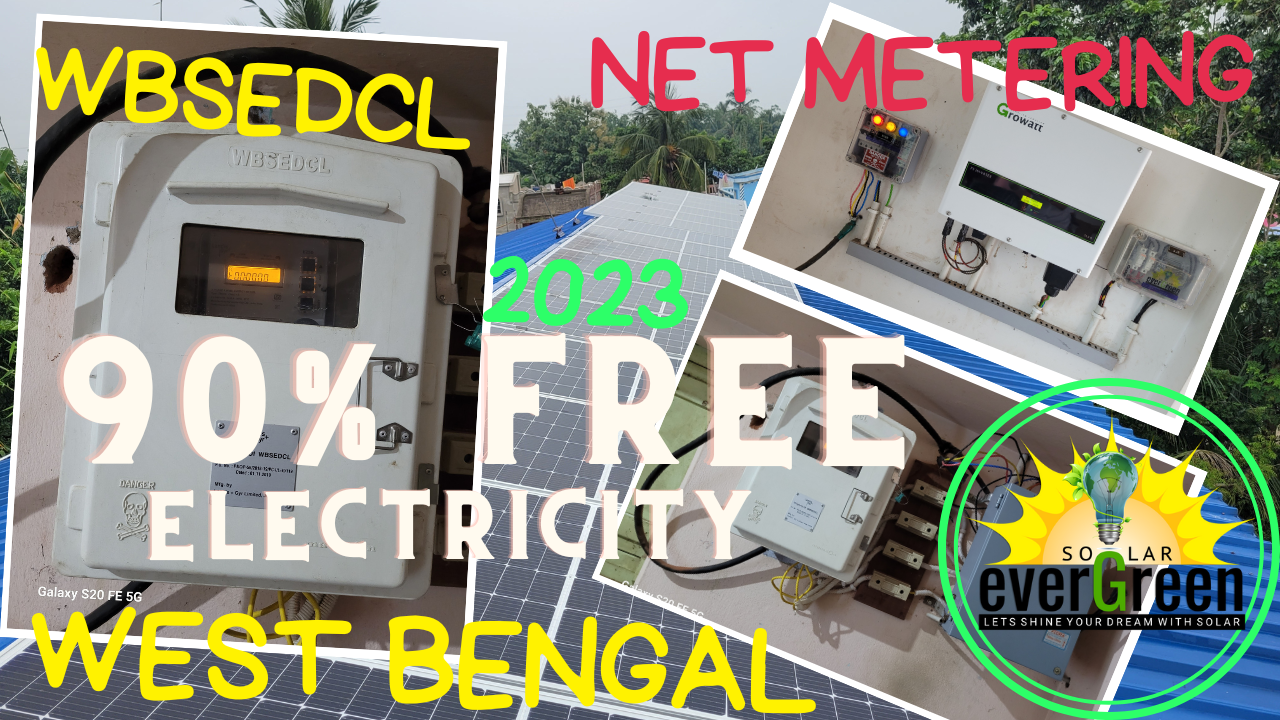 Evergreen Solar – West Bengal’s Premier Net Metering Service Provider (Solar On Grid)